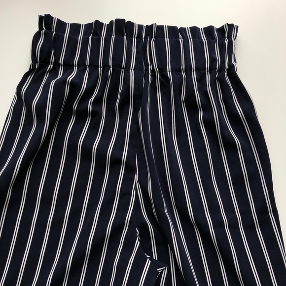Dynamite Karlie Striped Culotte Pant - Picture 3 of 6